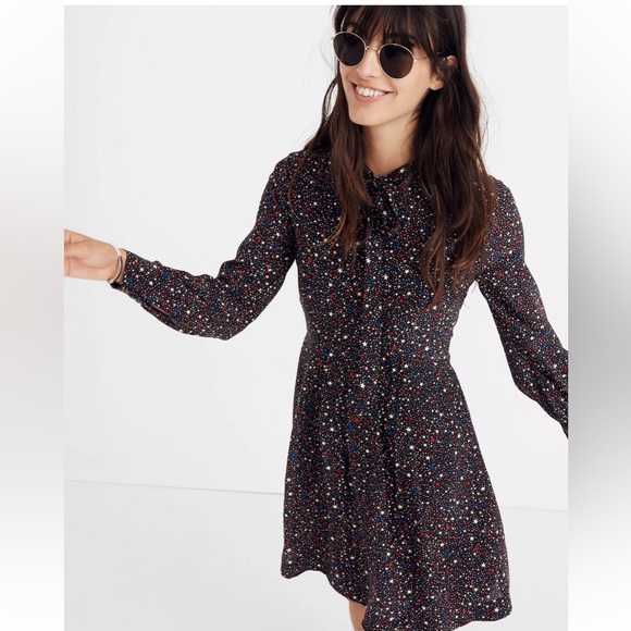 Madewell Dresses & Skirts - Madewell starry night tie dress